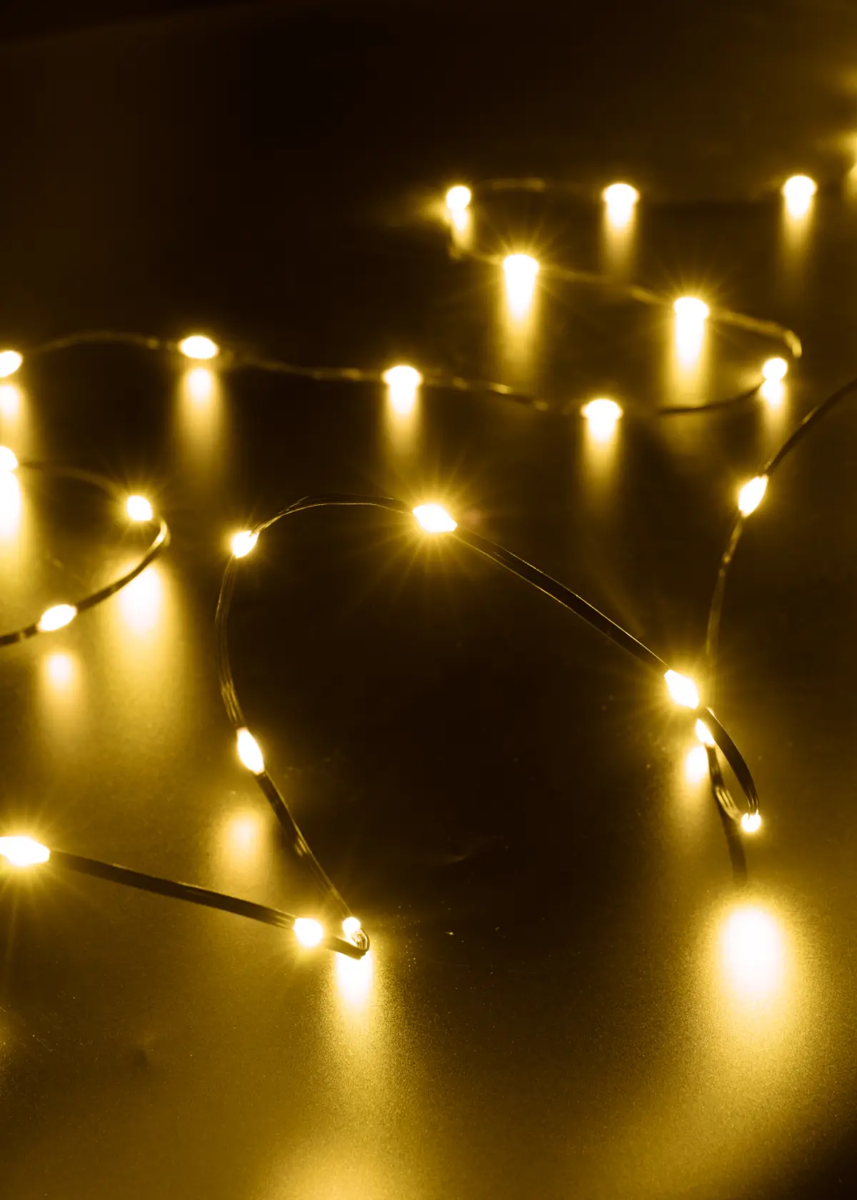 A photo of 400 Warm White Flexi Wire String Lights