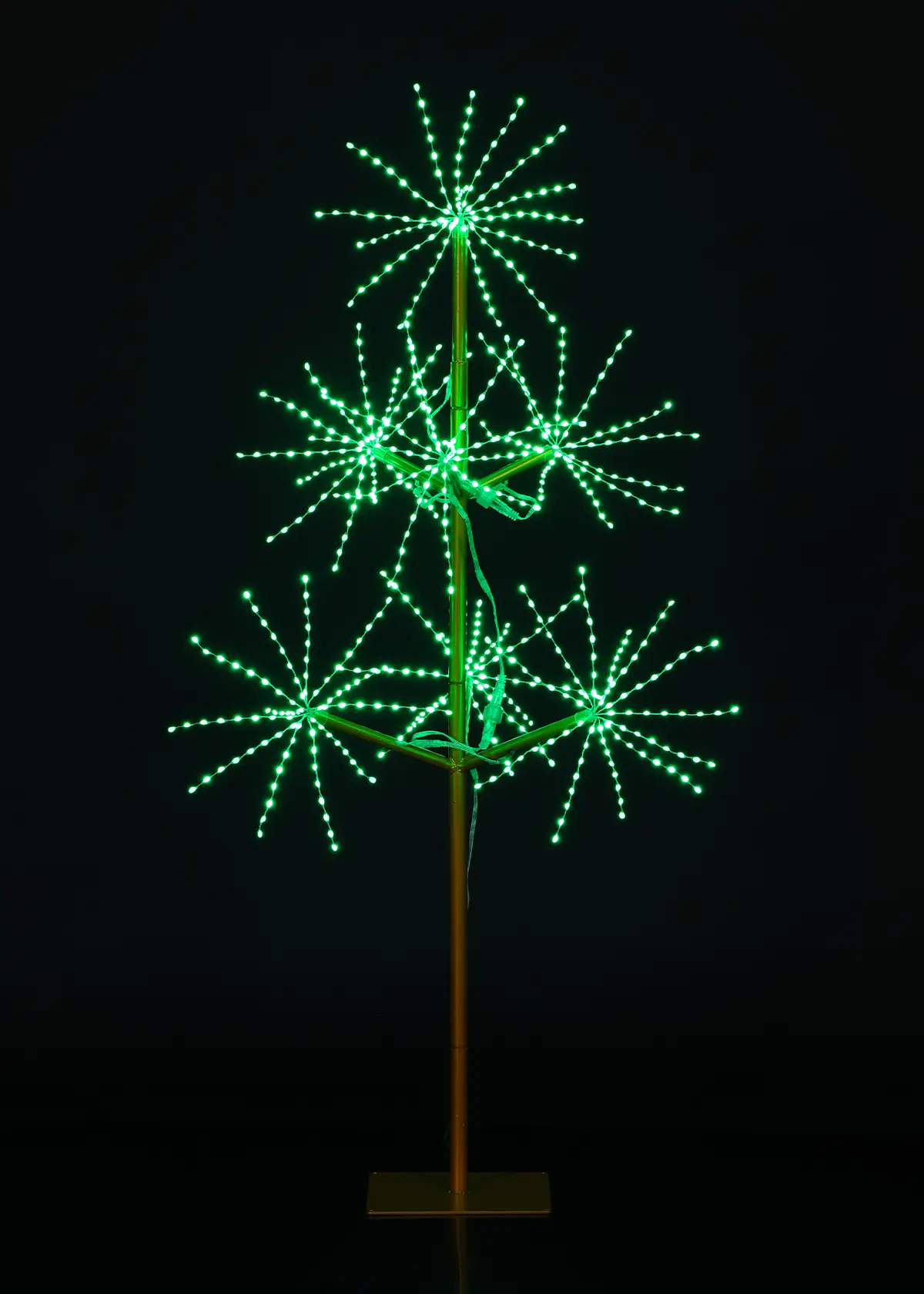 A photo of Multi-Coloured LED Firework-Effect Twig Tree Light 1.2m
