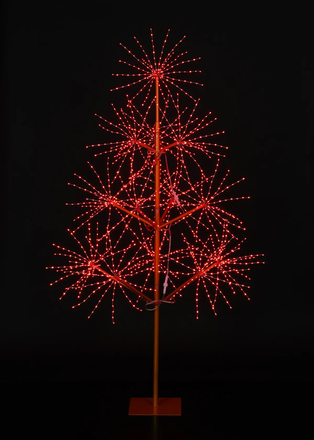 A photo of Multi-Coloured LED Firework-Effect Twig Tree Light 1.8m