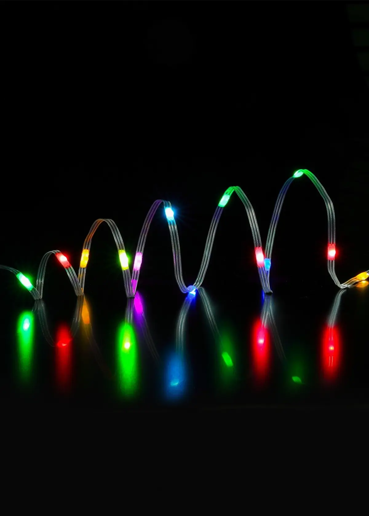 A photo of 400 Spectrum Remote Control Flexi String Lights