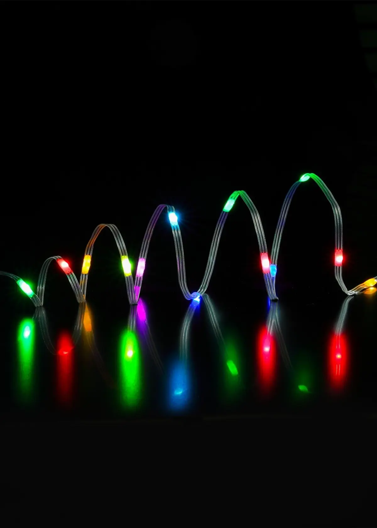 A photo of 600 Spectrum Remote Control Flexi String Lights