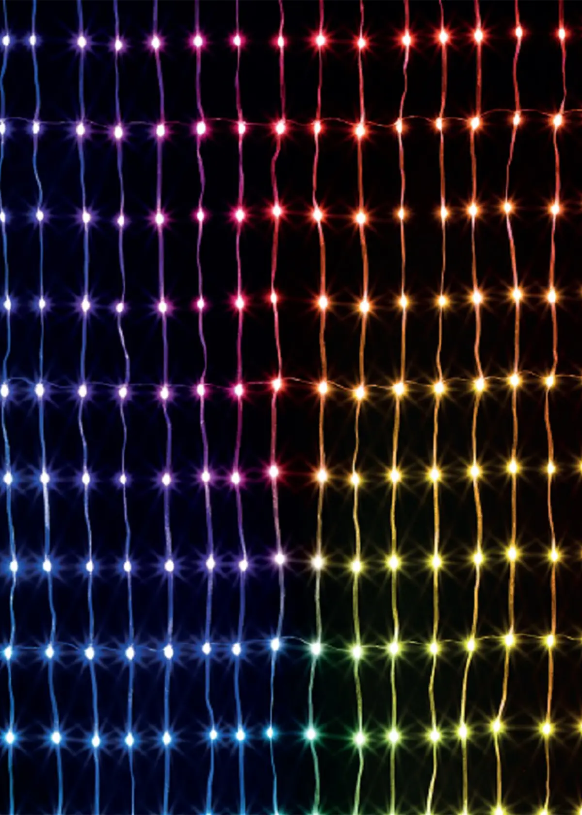 A photo of 2.5m Spectrum Remote Control Curtain Light