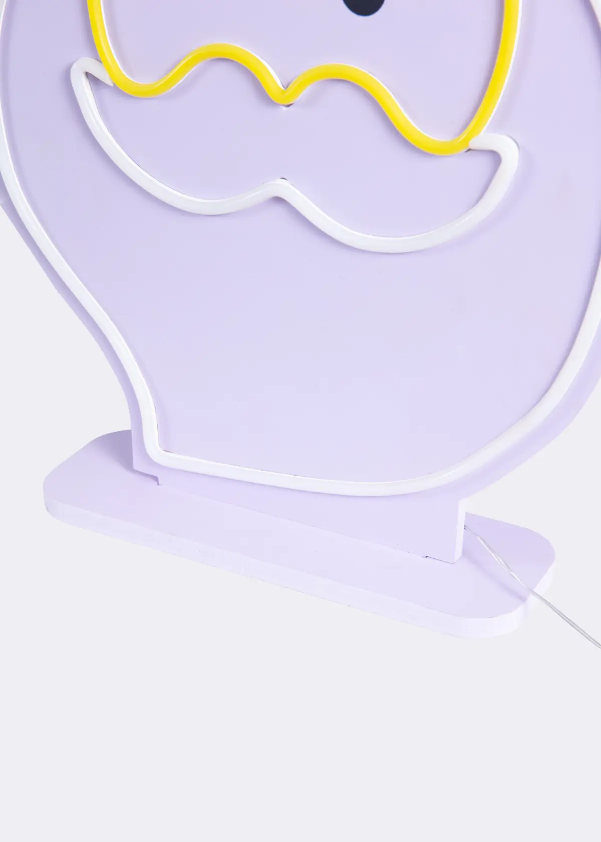 A photo of Neon LED Santa Head Indoor Light 60cm