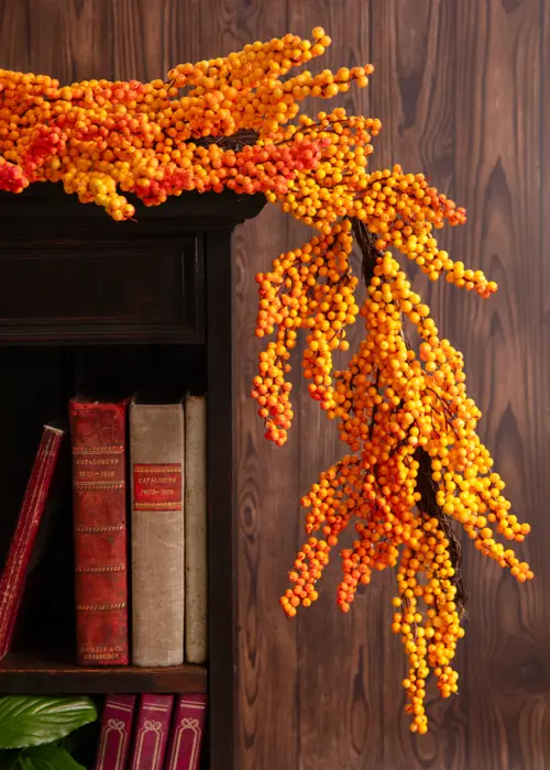A photo of Autumn Berry Garland 1.8m