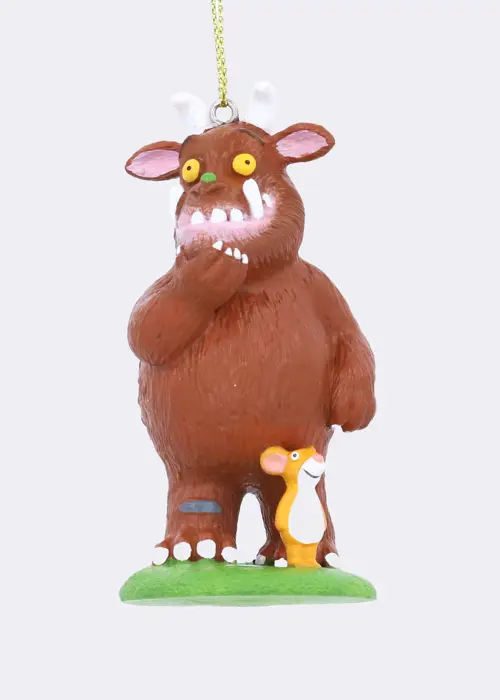 A photo of Resin Gruffalo & Mouse Decoration