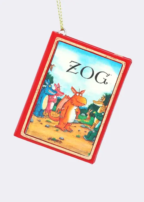 A photo of Zog Resin Book Decoration