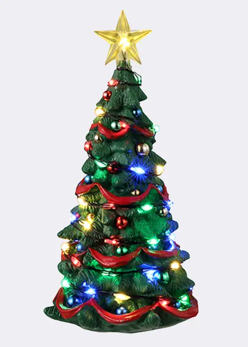 A photo of Lemax Joyful Christmas Tree Model