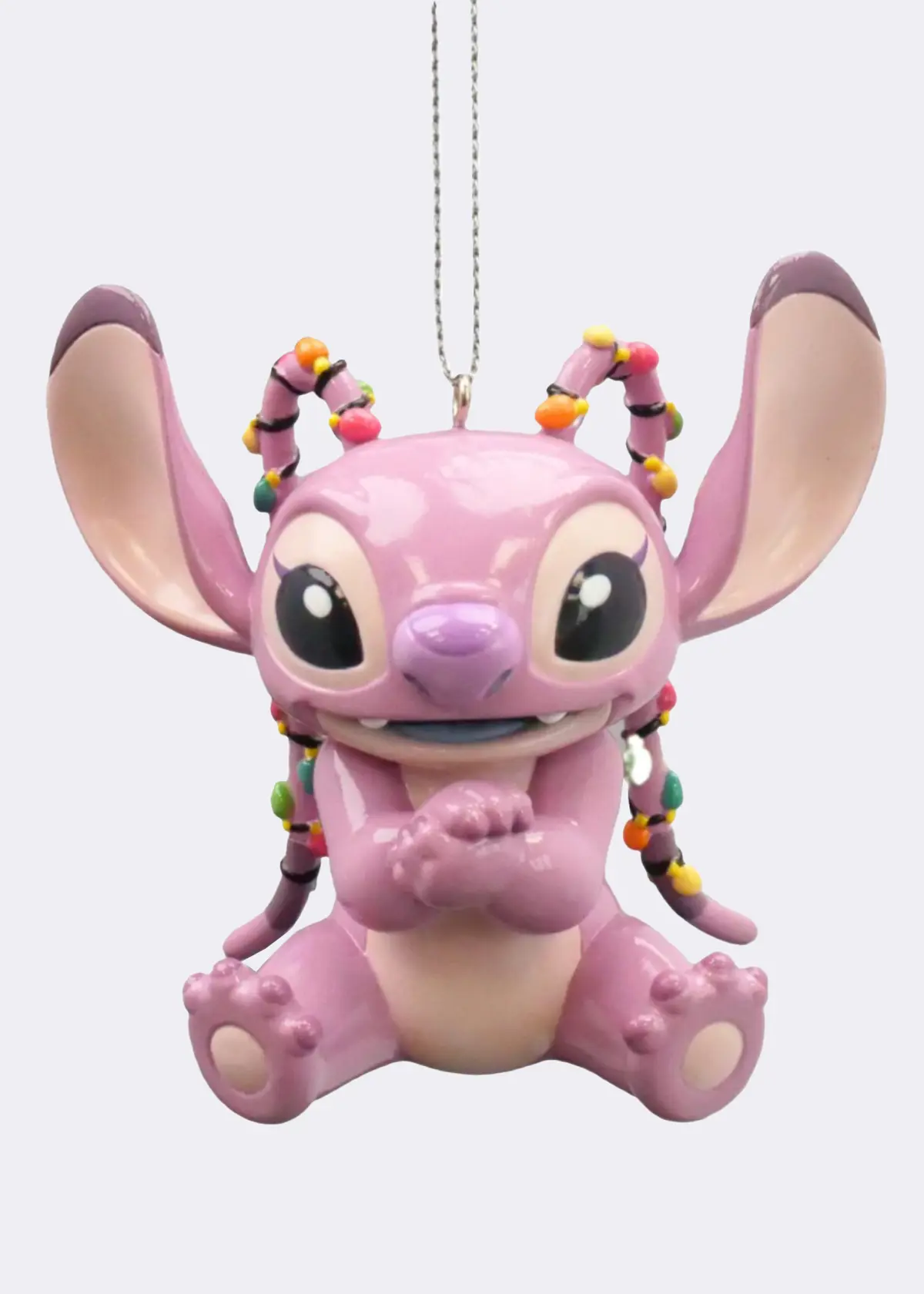 A photo of Disney 3D Glossy Angel Seated Hanging Ornament