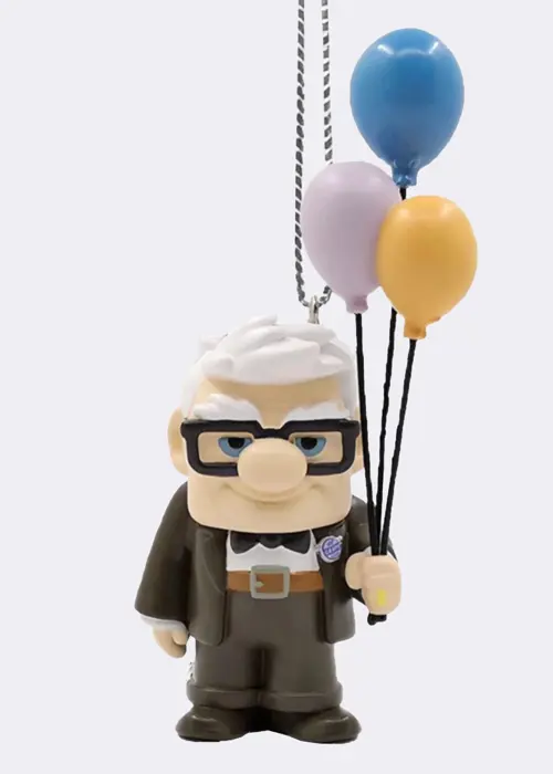 A photo of Disney 3D Carl Fredricksen Hanging Ornament