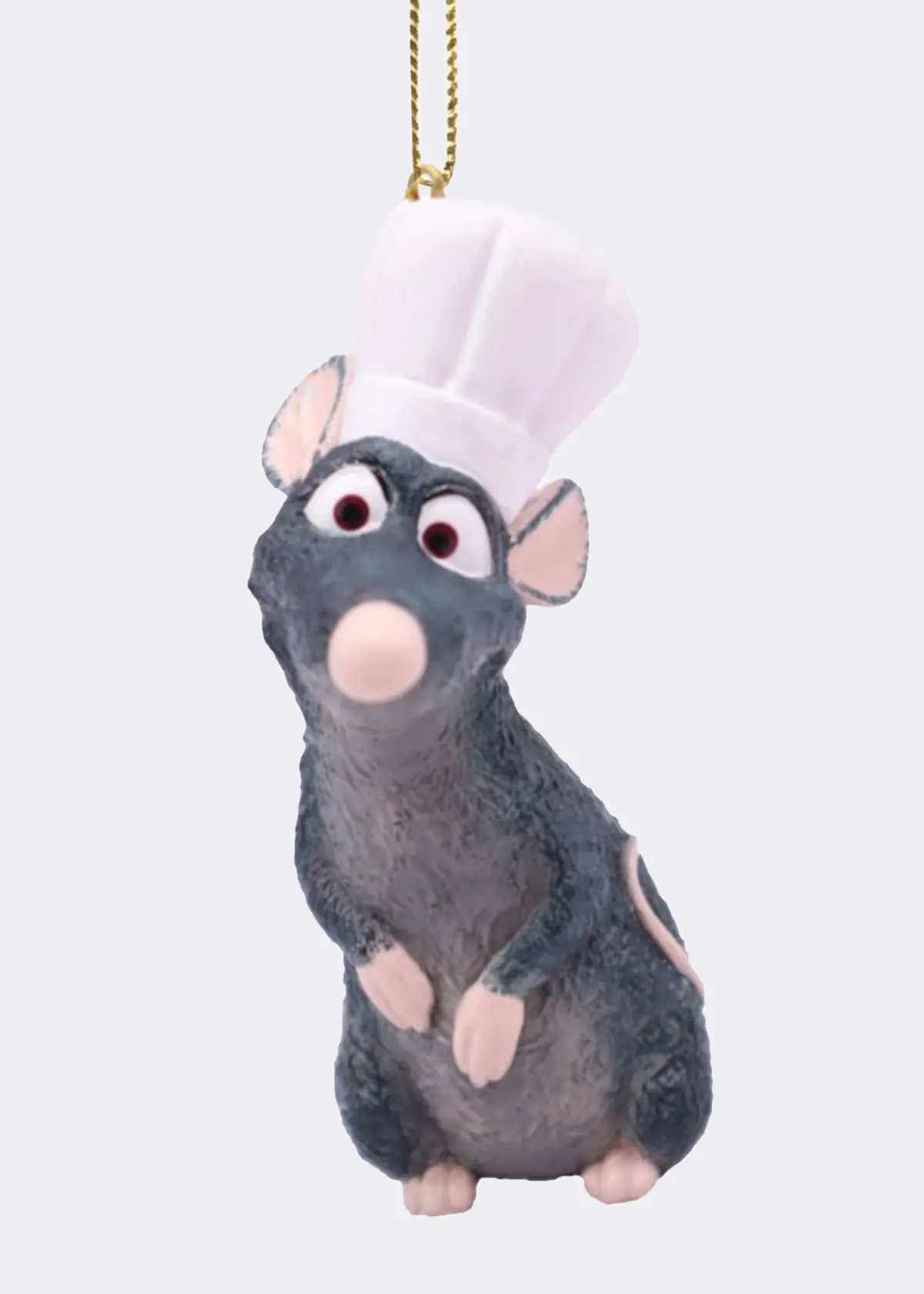 A photo of Disney 3D Remy Chef Hanging Ornament