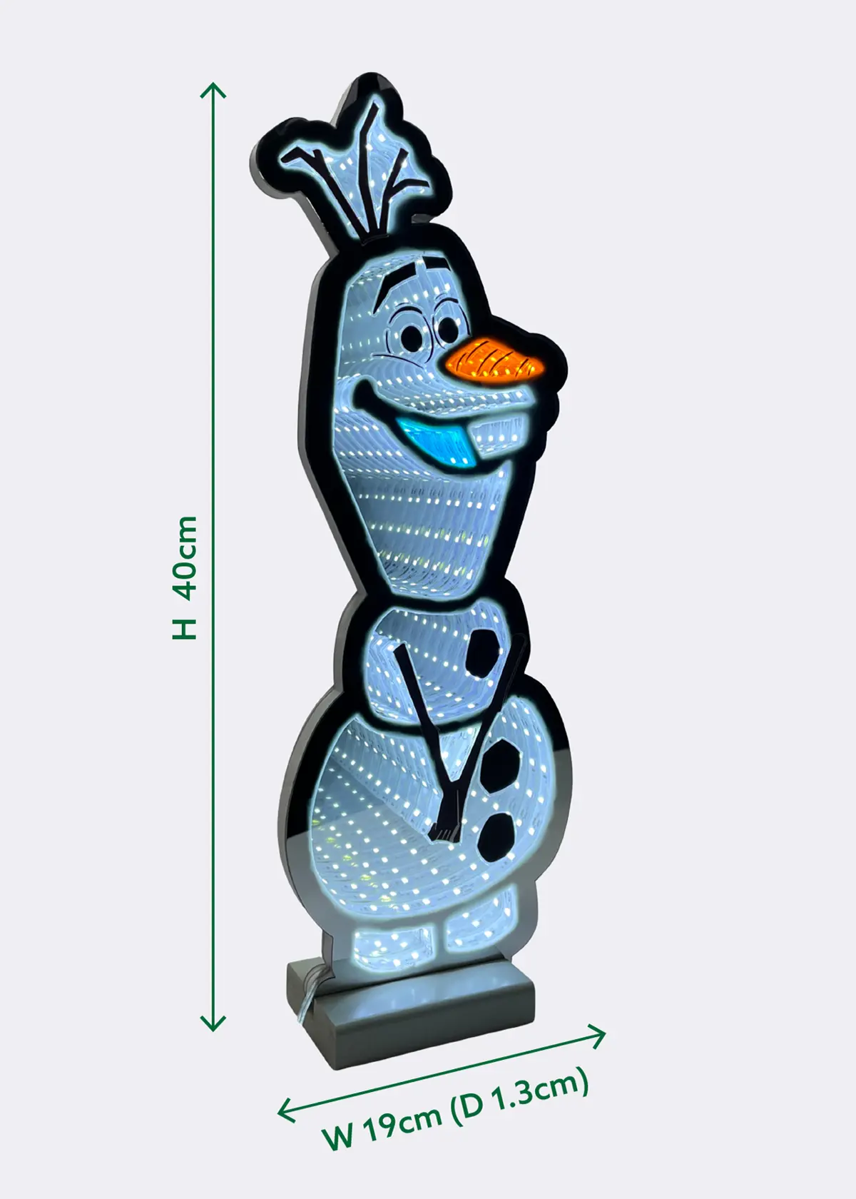 A photo of Disney Olaf Indoor & Outdoor Infinity Light 40cm