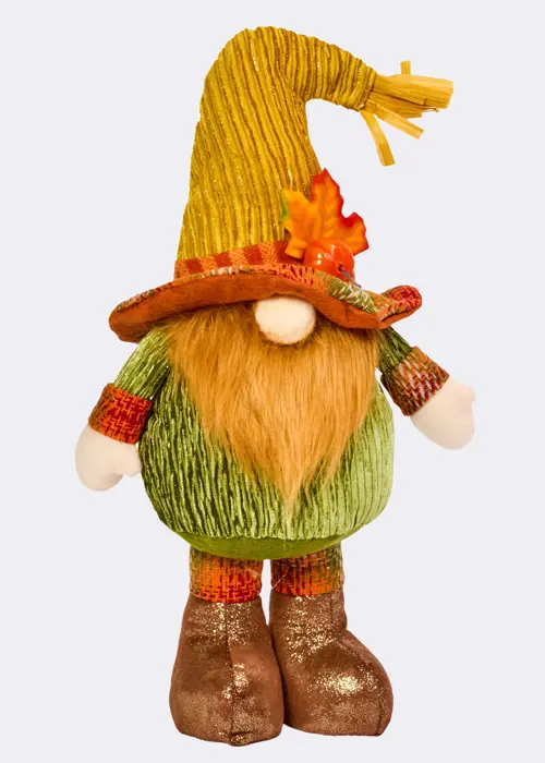 Mr Straw Standing Decoration 50cm