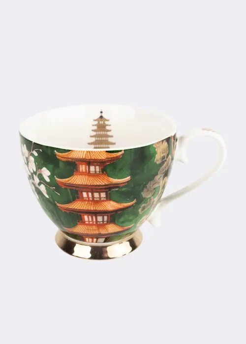 A photo of Samarkand Collection Gold-footed Mug