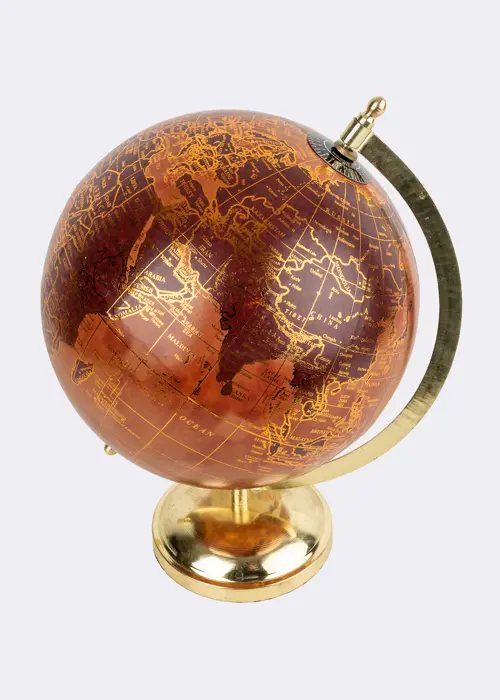 8" Globe Terracotta