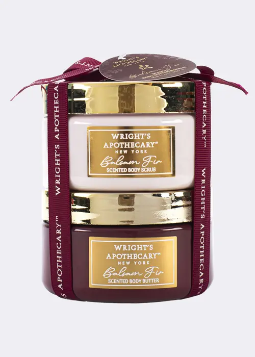 Wright’s Apothecary Body Scrub and Body Butter Duo