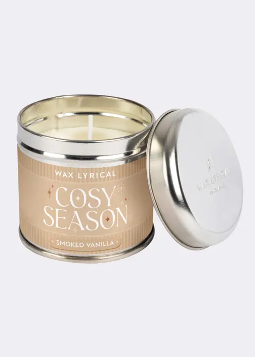 A photo of Smoked Vanilla Tin Candle