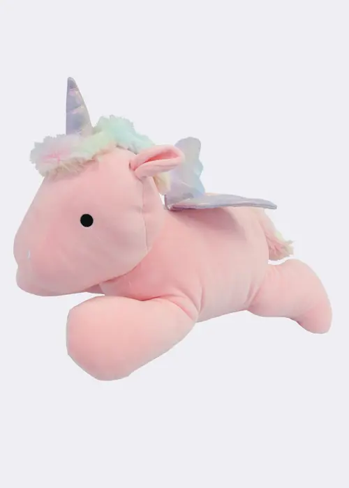 A photo of Stackable Plush Unicorn Toy
