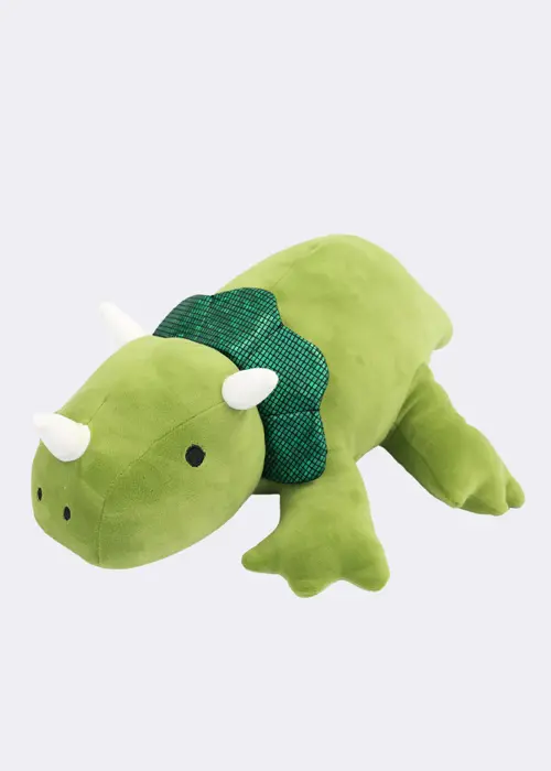 A photo of Stackable Plush Dinosaur Toy