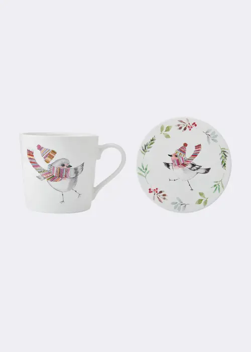 A photo of Tipperleyhill Fine China Mug and Coaster Set