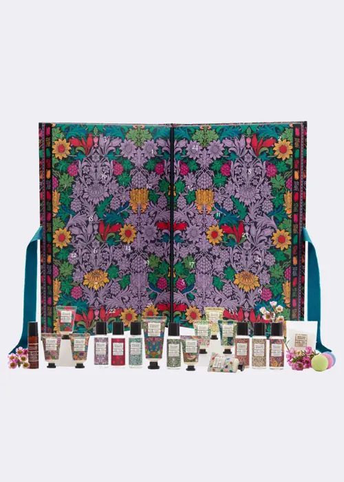 William Morris Sunflower Swan Bath & Body Advent Calendar