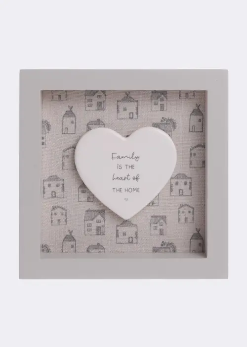 Moments Framed Family Plaque 15x15cm