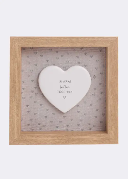 Moments Framed Better Together Plaque 15x15cm