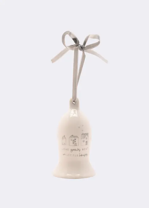 Moments Little Houses Ceramic Bell