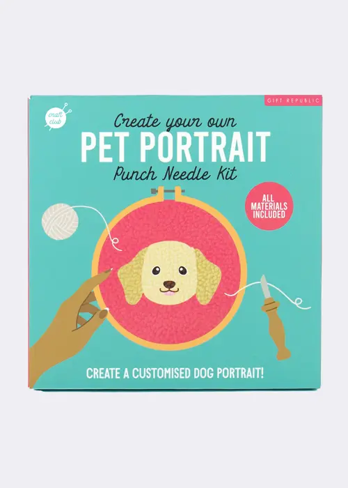 Dog Punch Needle Kit