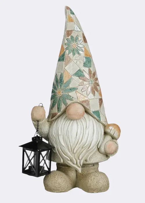 Gnome Decoration 48.5cm Green