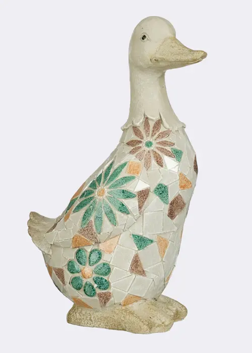 A photo of Duck Decoration 41cm Green