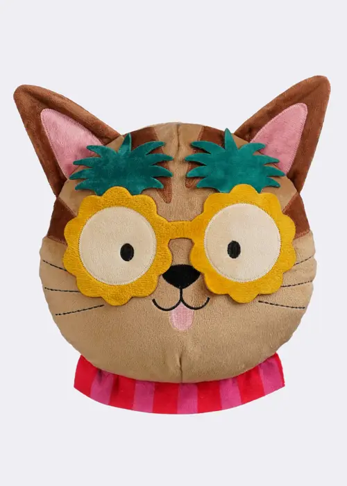 Cushion Cat L. Brown