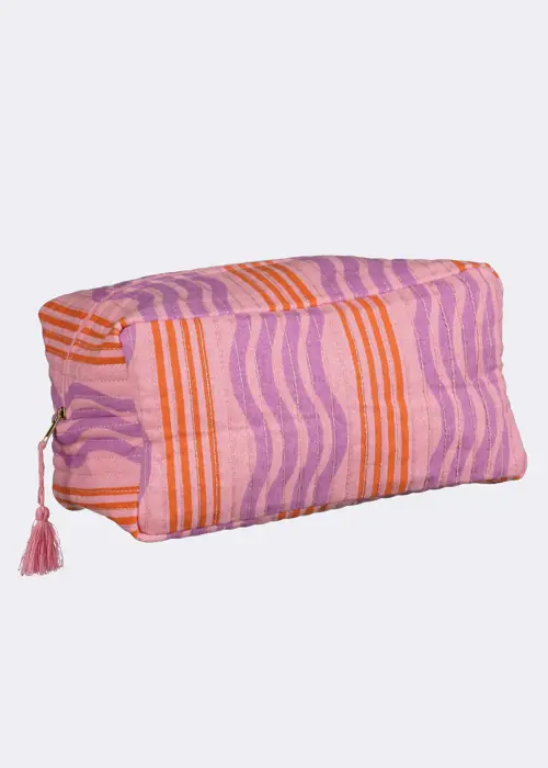 A photo of Striped Toiletry Bag 25cm