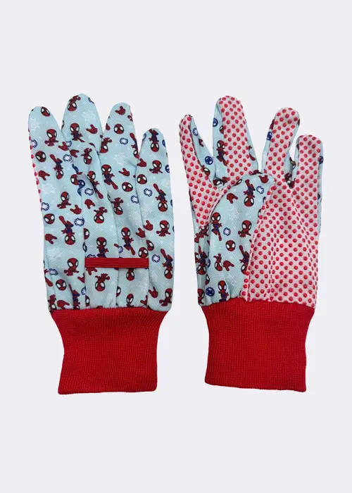 Disney Spider-Man Kids Gardening Gloves Size 2