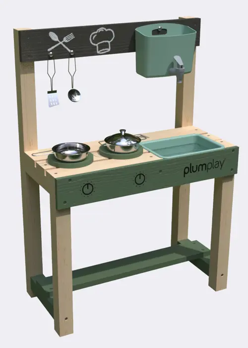 A photo of Plum® Puddle & Pie Outdoor Kitchen