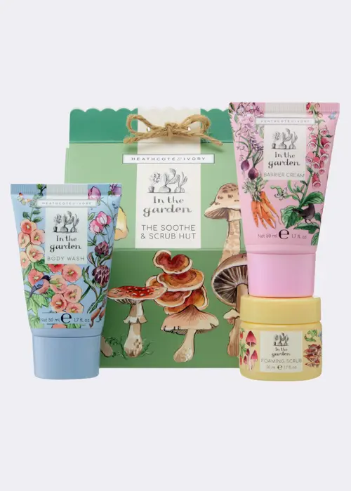 A photo of Heathcote & Ivory In The Garden The Soothe & Scrub Hut