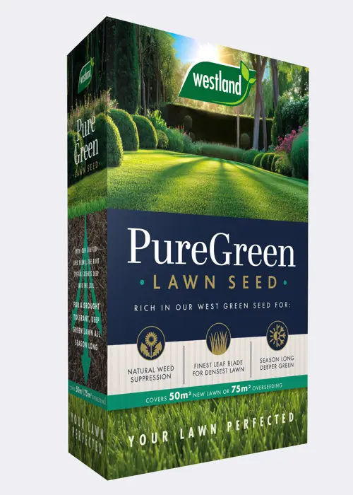 Pure Green Lawn Seed 50m2 Box