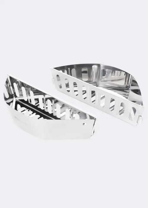 A photo of Durable Stainless Steel Charcoal & Wood Chip Holders