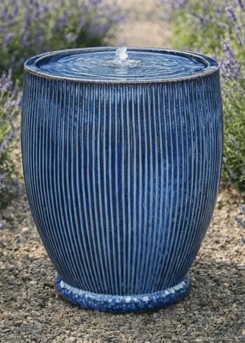 A photo of Maiswater Blue Water Feature