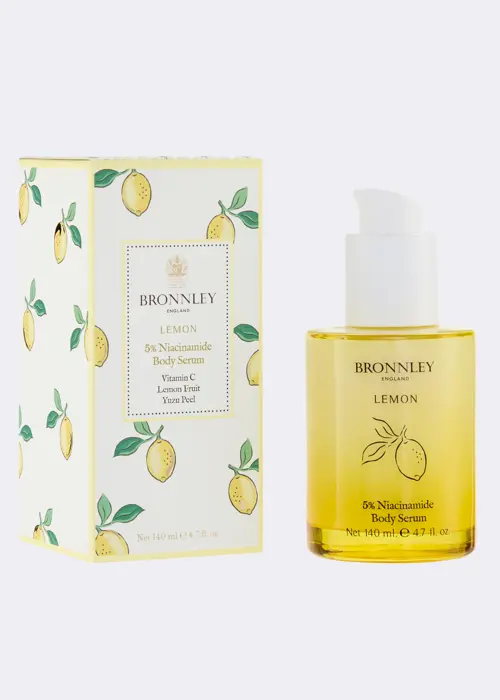 Bronnley 1884 Lemon & 5% Niacinamide Body Serum 140ml