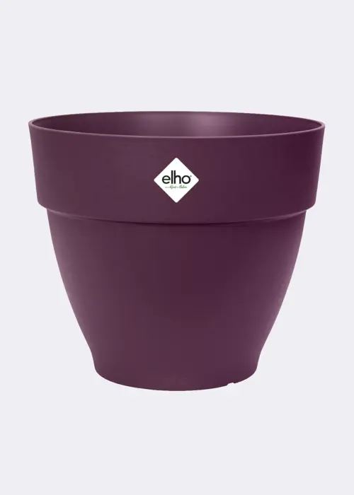 Elho Vibia Campana Round Plant Pot 20cm Purple