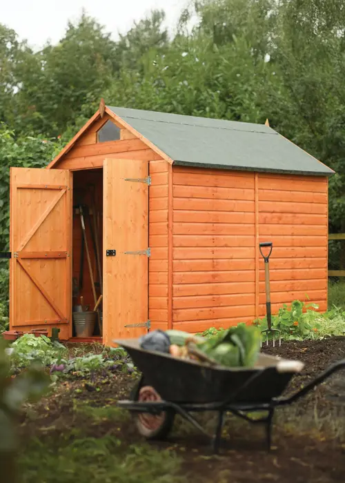 Outdoor 8x6 Security Shed