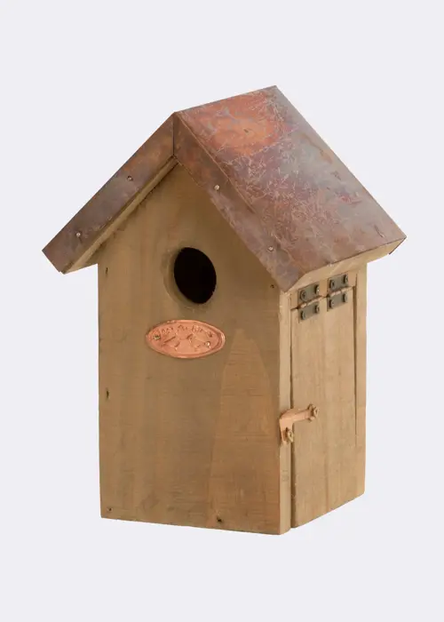 Wren Nesting Box With Copper Roof