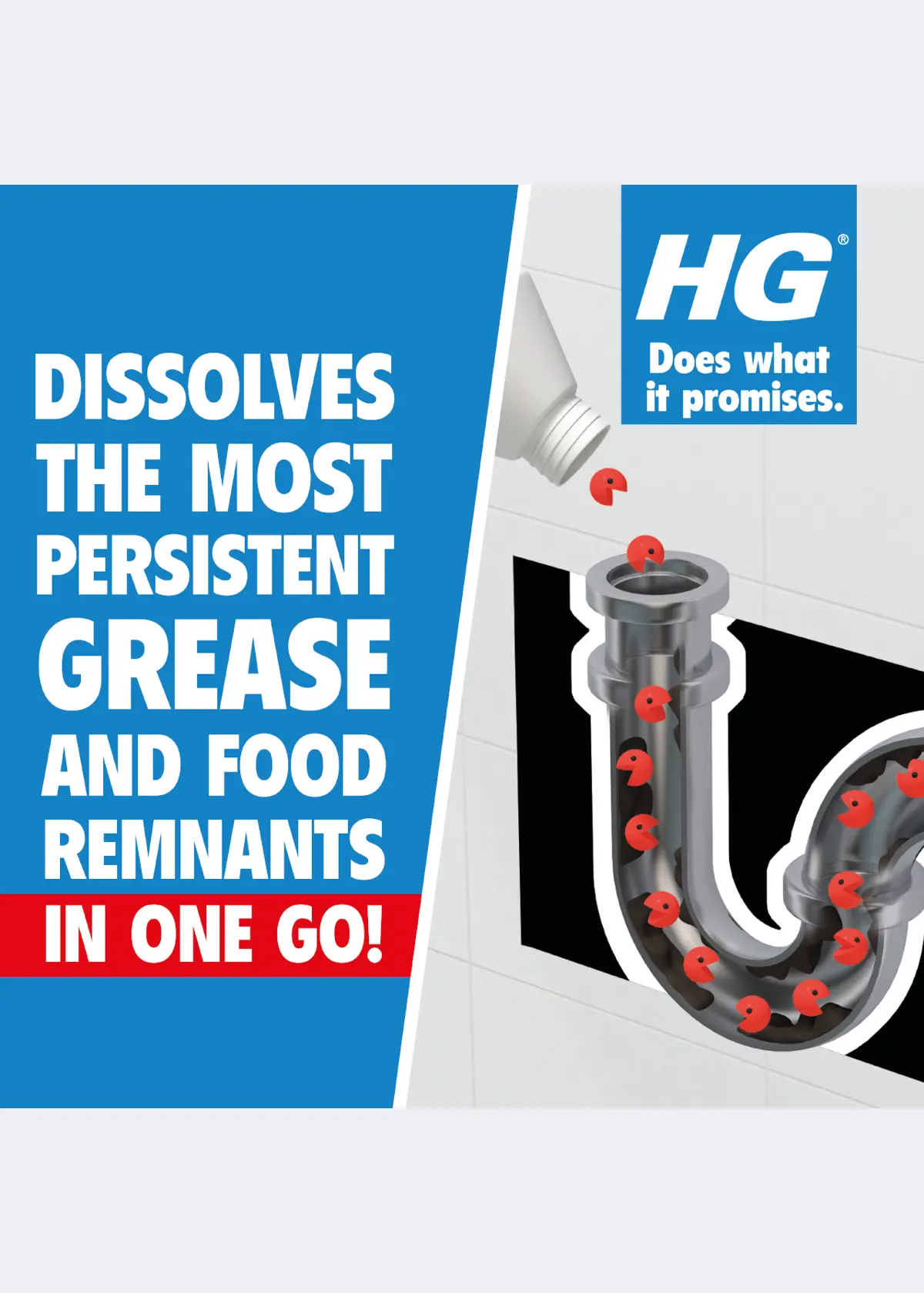 A photo of Kitchen Drain and Plug Unblocker 1L