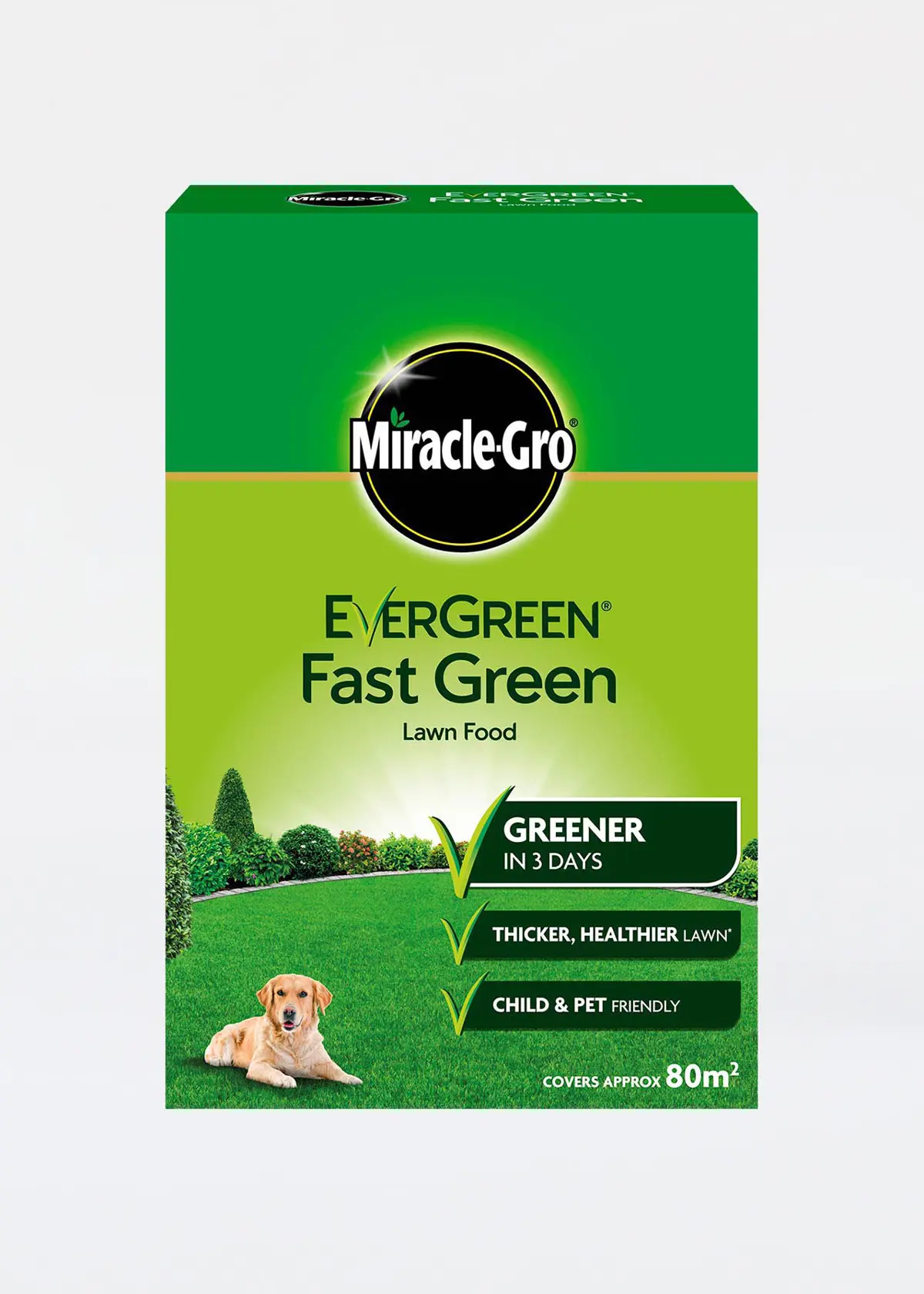 Miracle-Gro Fast Green Lawn Food 80sqm