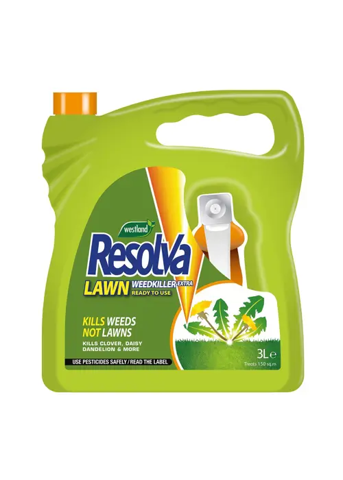 A photo of Resolva Ready-To-Use Lawn Weed Killer Extra 2L