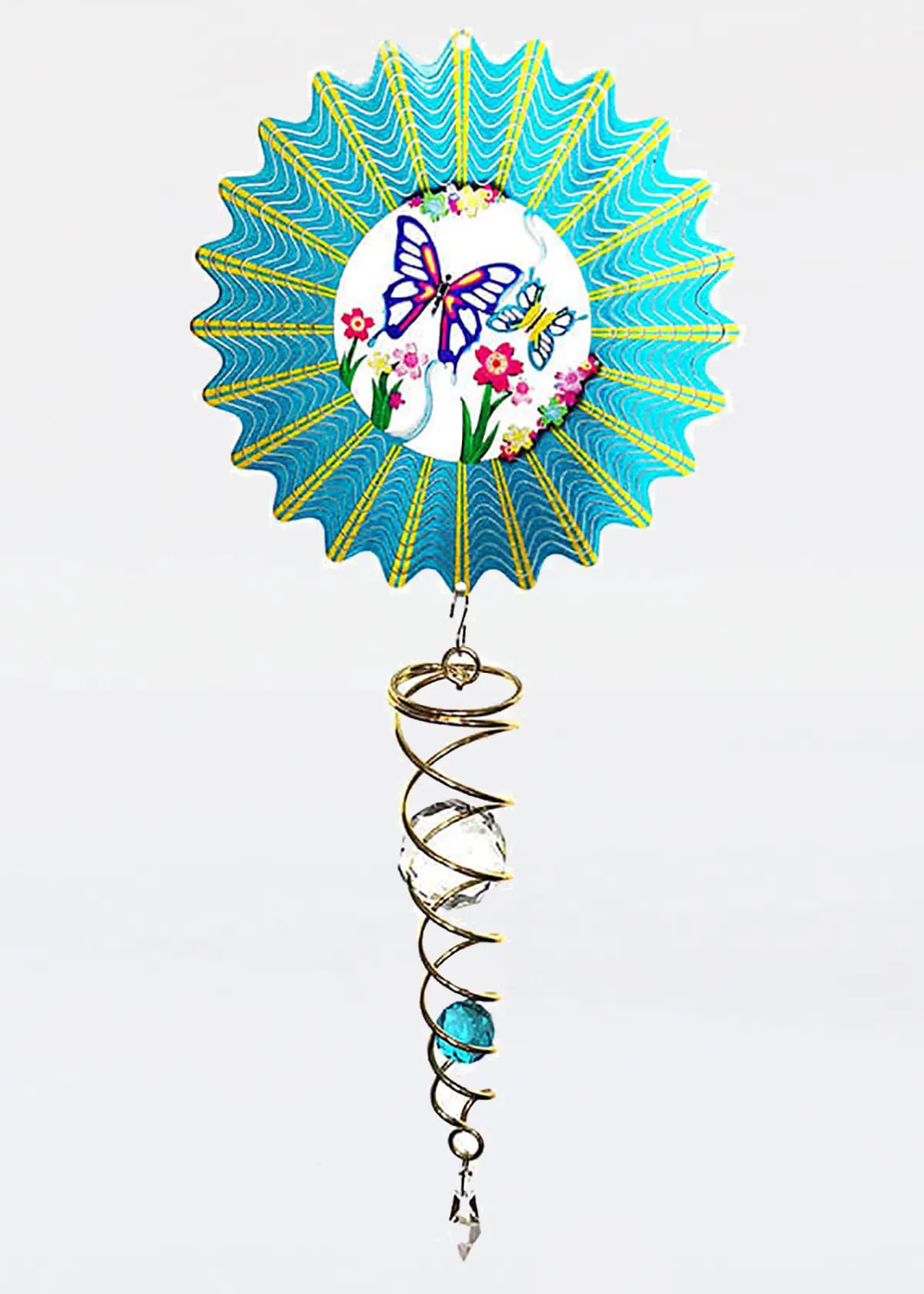 A photo of Butterfly Artist Crystal Tail Spinart