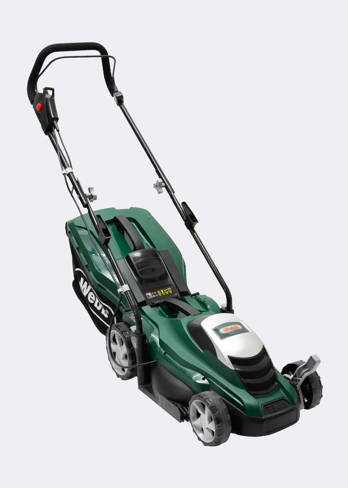 A photo of Webb Classic Electric 33cm Rotary Lawnmower