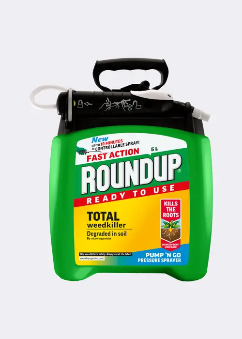 Roundup Pump N Go Total Weedkiller 5L