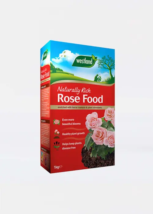 A photo of Westland Rose Food Enriched Horse Manure 3kg
