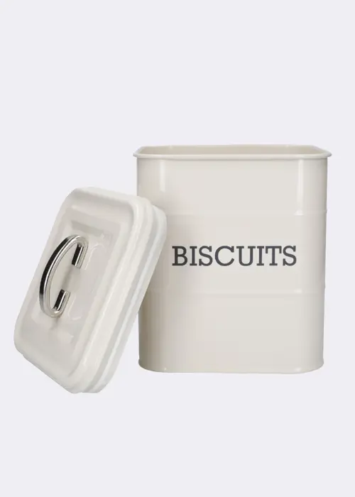 Biscuit Storage Tin Cream